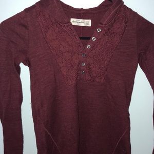 Abercrombie hooded sweater